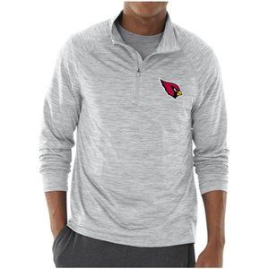 🌼 Cardinals Grey Space Dye Perfomance Pullover, S